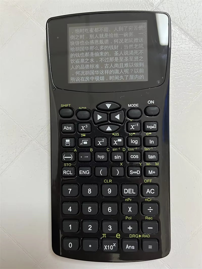 Text Calculator Text E-Book Reading Functions Student Calculator with Privacy Film(Choose the Sku with PF) Emergency Button