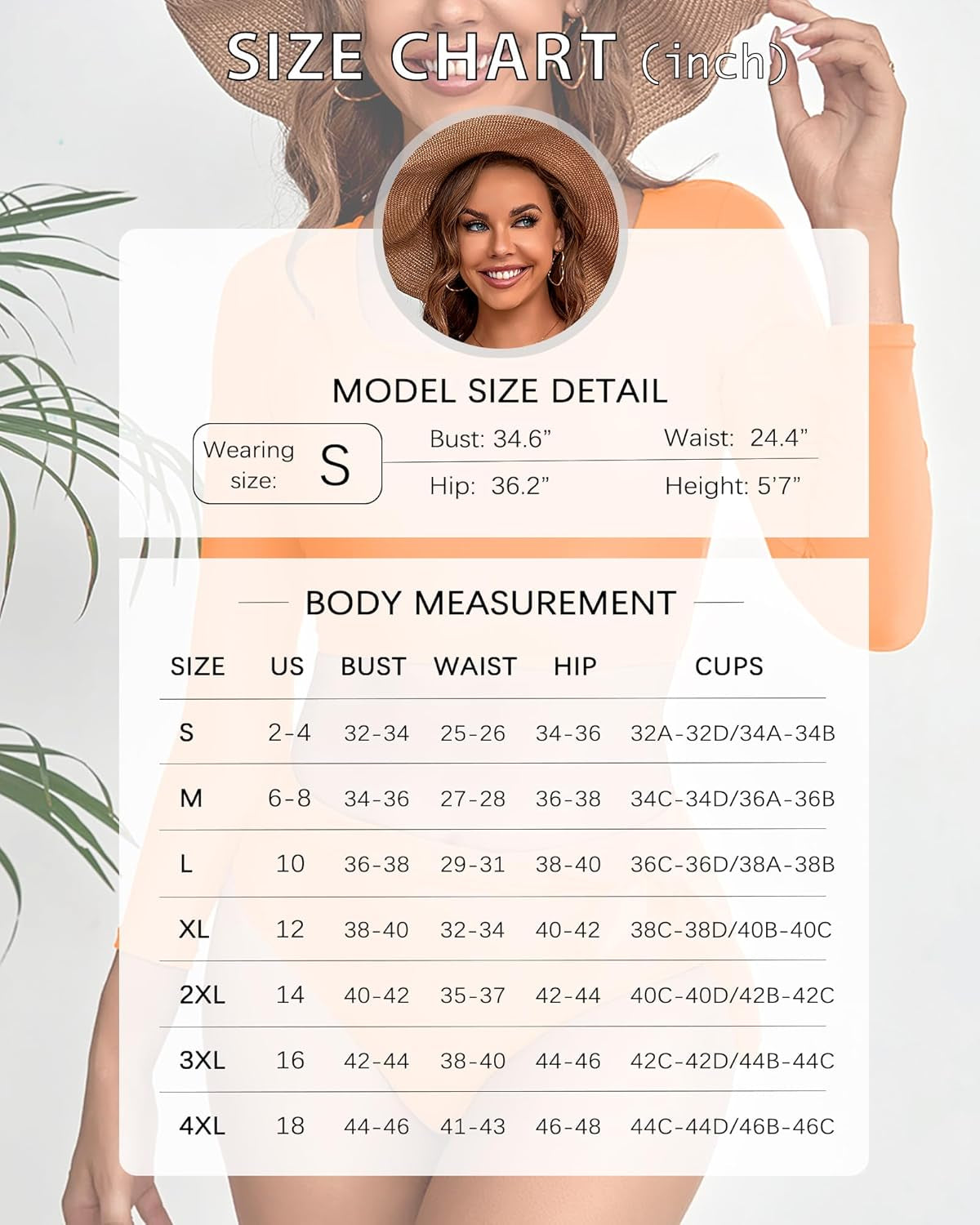 Womens Two Piece Swimsuits High Waisted Bikini Set Rash Guard Bathing Suit Long Sleeve Swimwear Crop Top Teen Girls