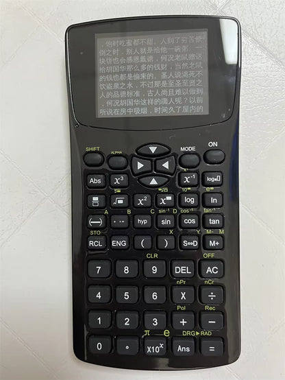 Text Calculator Text E-Book Reading Functions Student Calculator with Privacy Film(Choose the Sku with PF) Emergency Button